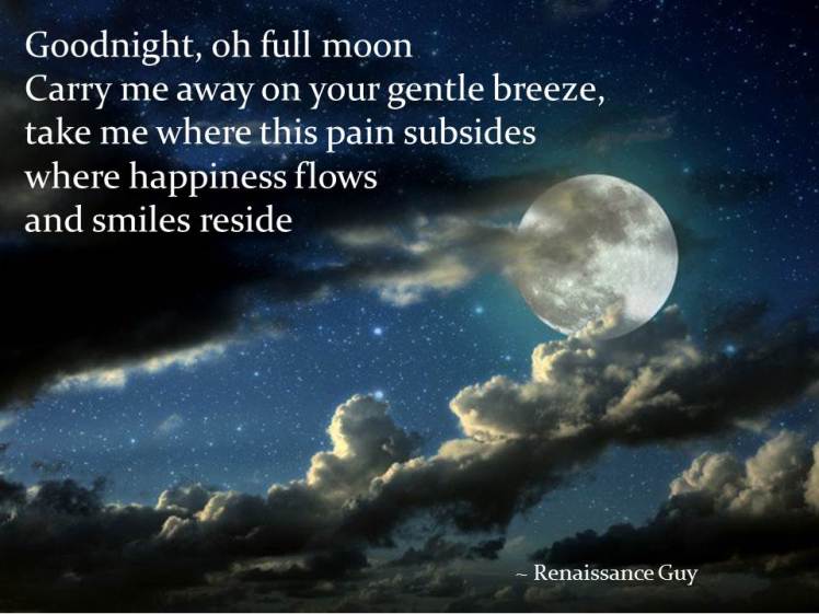 Goodnight, oh full moon